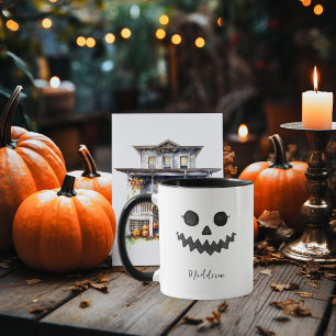 ハロウィン ジャック・オ・ランタン・パンプキンフェイス マグカップ