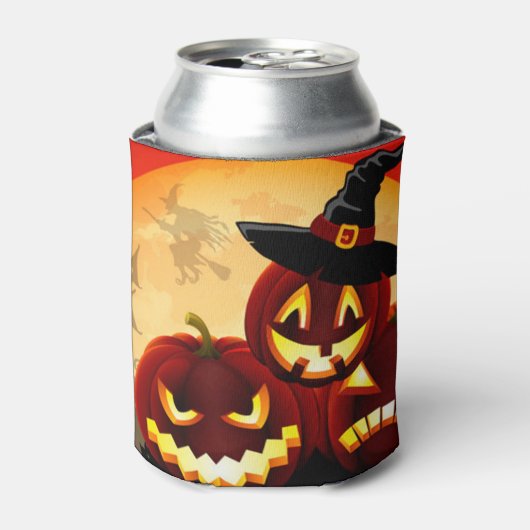 ハロウィン ジャック・オ・ランタン 缶クーラー (缶正面)