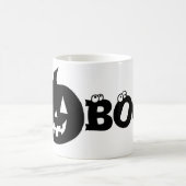 ハロウィン ジャック・オ・ランタン BOO! コーヒーマグカップ (中央)
