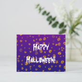 ハロウィン ジャック パンプキン ポストカード (スタンド正面)