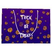 ハロウィン ジャック パンプキン ラージペーパーバッグ (裏面)