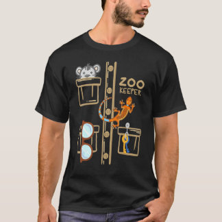 ハロウィン ジャングル エクスプローラーの動物園飼育員コスチューム Tシャツ