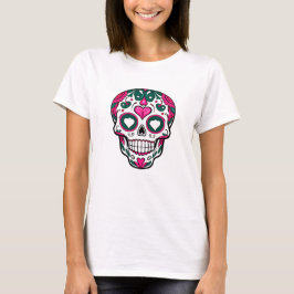 ハロウィン スイート スカル コスチューム メキシコ 死者の日 Tシャツ