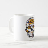 ハロウィン スカル コーヒーマグカップ (正面左)