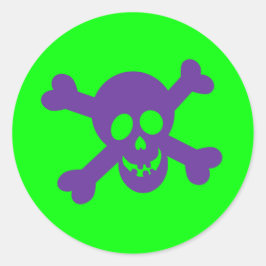ハロウィン スカル ステッカー