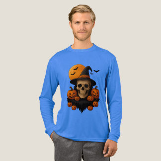 ハロウィン スカル パンプキン 魔法使いの帽子 Tシャツ