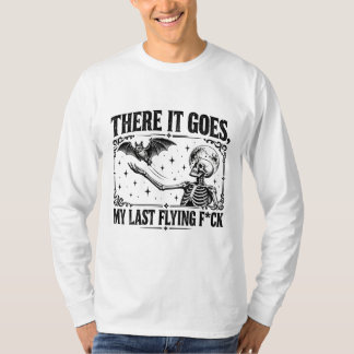 ハロウィン スケルトン コウモリ ゴシック Tシャツ