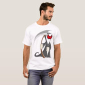 ハロウィン スケルトン デス Tシャツ (正面フル)