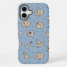 ハロウィン スケルトン 携帯ケース iPhone 16 PLUSケース