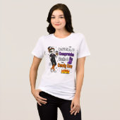 ハロウィン スケルトン 看護師 おもしろ Tシャツ (正面全面)