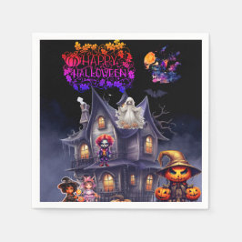 ハロウィン スタンダードカクテルナプキン
