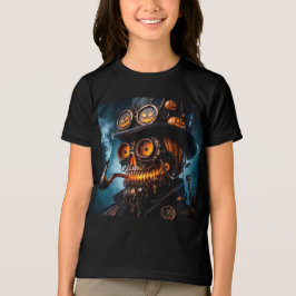 ハロウィン スチームパンク ゴシック ジャック・オ・ランタン トライブレンドＴシャツ