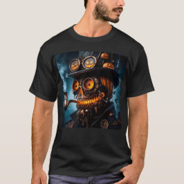 ハロウィン スチームパンク ゴシック ジャック・オ・ランタン Tシャツ