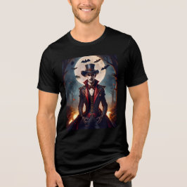 ハロウィン スチームパンク ゴシック ゾンビ ヴァンパイア トライブレンドＴシャツ
