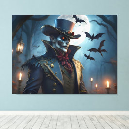 ハロウィン スチームパンク サザンゴシック ゾンビ キャンバスプリント