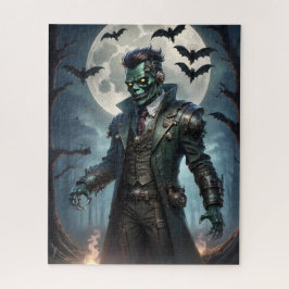 ハロウィン スチームパンク フランケンシュタインの怪物 ジグソーパズル
