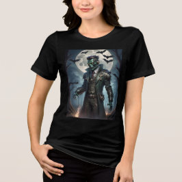 ハロウィン スチームパンク フランケンシュタインの怪物 トライブレンドＴシャツ