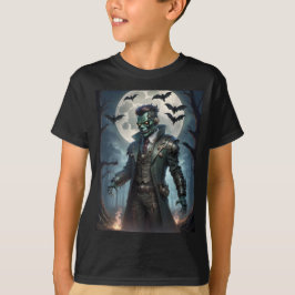 ハロウィン スチームパンク フランケンシュタインの怪物 Tシャツ