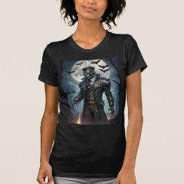 ハロウィン スチームパンク フランケンシュタインの怪物 Tシャツ