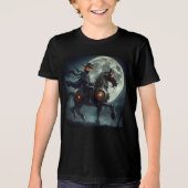 ハロウィン スチームパンク 首なし騎士 トライブレンドＴシャツ (正面)