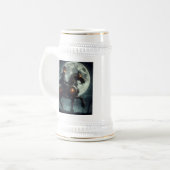 ハロウィン スチームパンク 首なし騎士 ビールジョッキ (正面左)