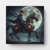 ハロウィン スチームパンク 首なし騎士 フォトプラーク (正面)