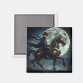 ハロウィン スチームパンク 首なし騎士 マグネット (正面/裏面)