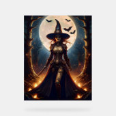 ハロウィン スチームパンク 魔法使いの森 アクリルサイン (正面)