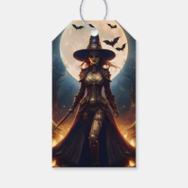 ハロウィン スチームパンク 魔法使いの森 ギフトタグ
