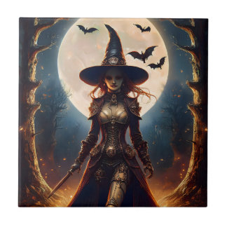 ハロウィン スチームパンク 魔法使いの森 タイル