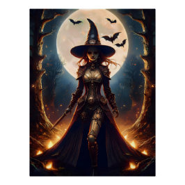 ハロウィン スチームパンク 魔法使いの森 ポスター