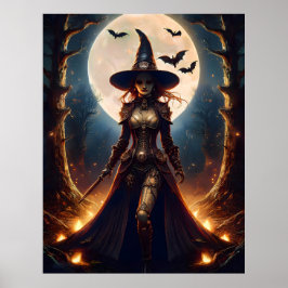 ハロウィン スチームパンク 魔法使いの森 ポスター