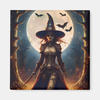 ハロウィン スチームパンク 魔法使いの森 マグネット