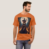 ハロウィン スチームパンク 魔法使いの森 Tシャツ (正面フル)