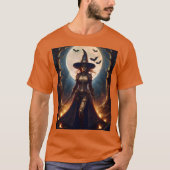 ハロウィン スチームパンク 魔法使いの森 Tシャツ (正面)