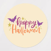 ハロウィン ステッカー シート お菓子 袋 ラベル 子供用 (デザイン1)