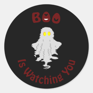 ハロウィン ステッカー ブーちゃんが監視中