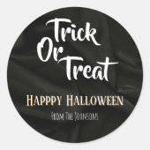 ハロウィン ステッカー Trick or Treat (正面)