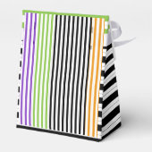 ハロウィン ストライプ 紫 緑 黒 オレンジ フェイバーボックス (裏面サイド)