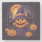 ハロウィン - ストーンコースター (正面)