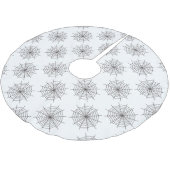 ハロウィン，スパイダーウェブ，トリックまたは治療，ブー ブラッシュドポリエステルツリースカート (アングル)