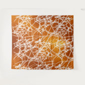 ハロウィン スパイダーウェブ 写真用背景 タペストリー (正面(横))