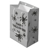 ハロウィン スパイダー ギフトバッグ おばけ (正面アングル)