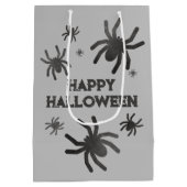 ハロウィン スパイダー ギフトバッグ おばけ (裏面)