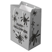 ハロウィン スパイダー ギフトバッグ おばけ (裏面アングル)