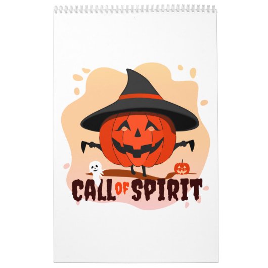ハロウィン スピリットの呼び声 カレンダー (カバー)