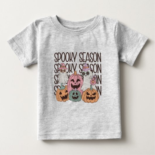 ハロウィン スプーキーズ・シーズン ベビーTシャツ (正面)