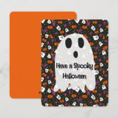 ハロウィン スプーキー シーズンカード (正面/裏面)