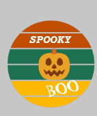 ハロウィン スプーキー ブー キッズ (裾)