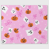 ハロウィン スプーキー ラッピングペーパー (フラット)